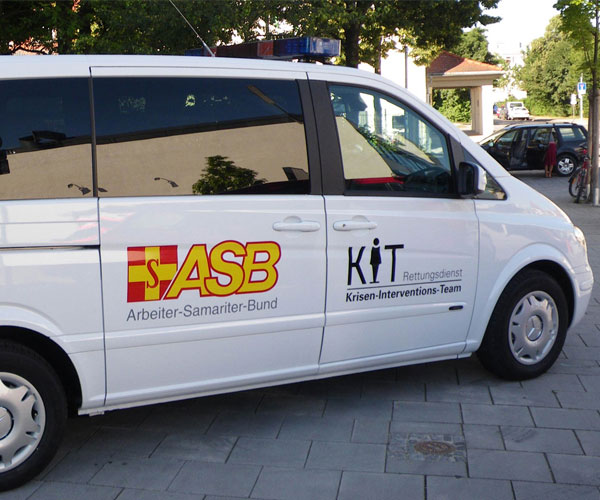 Transporter des Kriseninterventionsteams